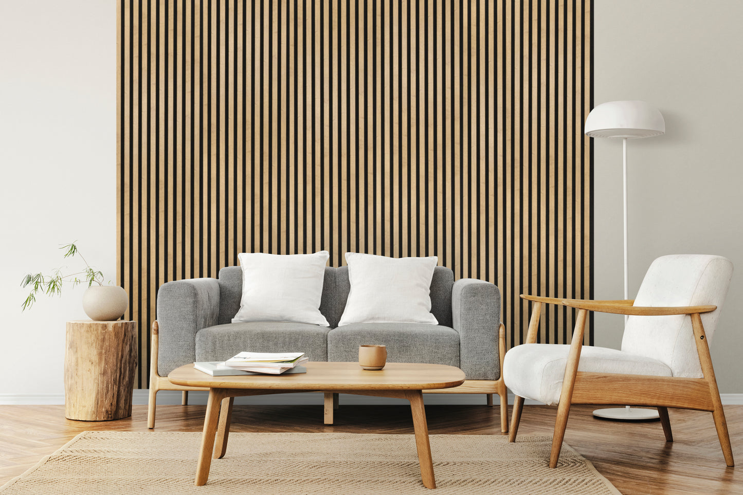 Dekoracyjny Panel Akustyczny WOHNARTIG 540 x 2750 mm (zestaw 2 szt. 270 x 2750 mm)