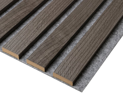 Dekoracyjny Panel Akustyczny NOBLE na szarym filcu 540 x 2750 mm (zestaw 2 szt. 270 x 2750 mm)