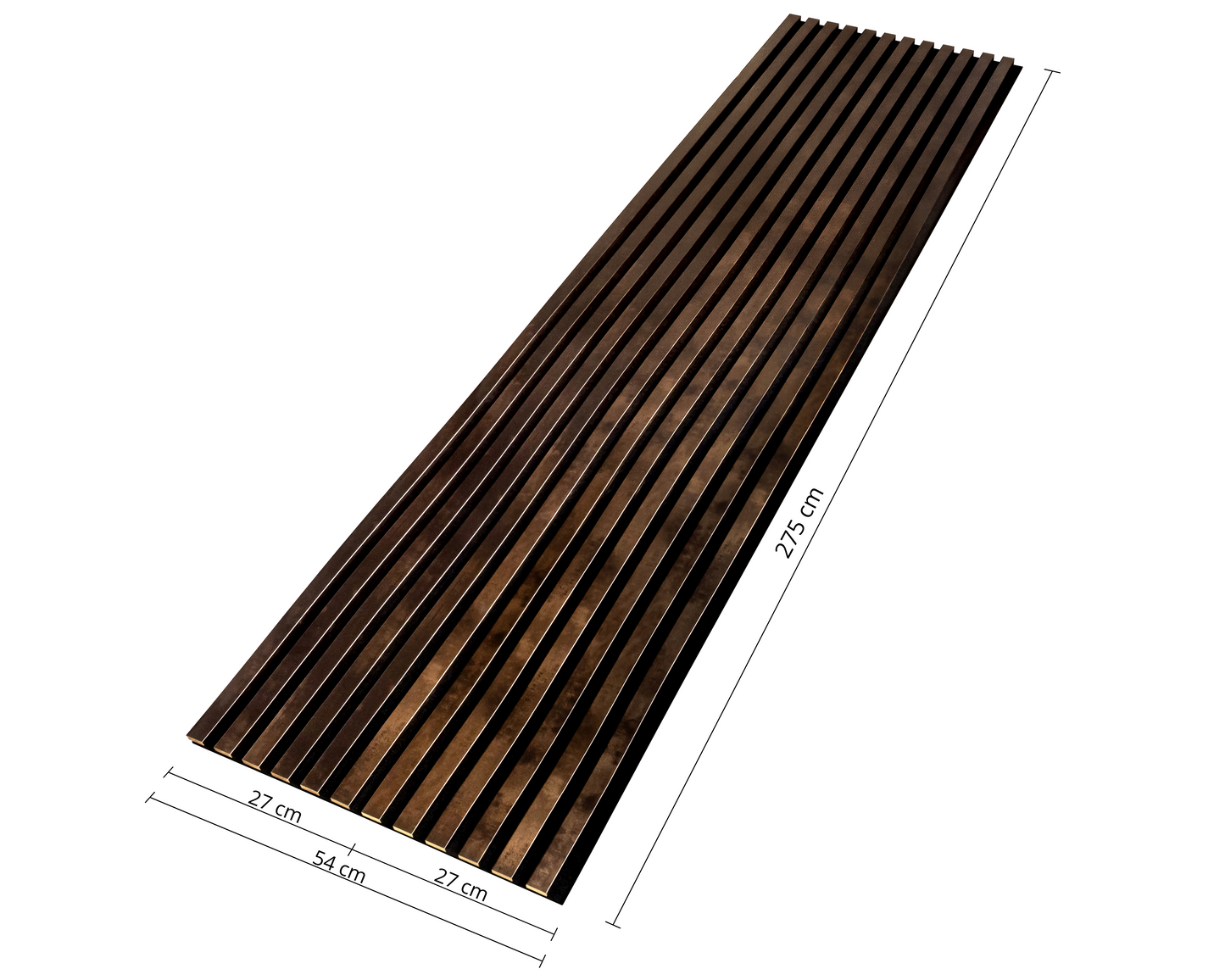 Dekoracyjny Panel Akustyczny WOHNARTIG PREMIUM 540 x 2750 mm (zestaw 2 szt. 270 x 2750 mm)