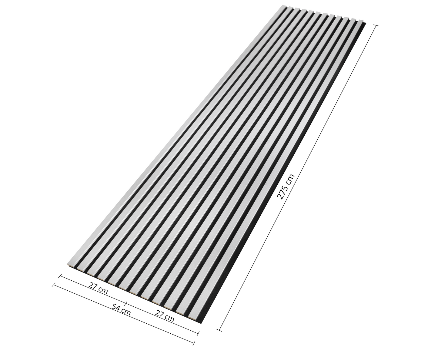Dekoracyjny Panel Akustyczny WOHNARTIG PREMIUM 540 x 2750 mm (zestaw 2 szt. 270 x 2750 mm)
