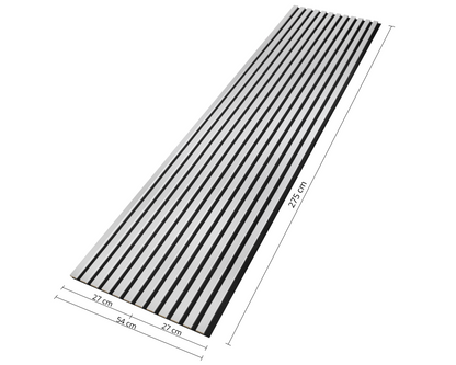 Dekoracyjny Panel Akustyczny WOHNARTIG PREMIUM 540 x 2750 mm (zestaw 2 szt. 270 x 2750 mm)