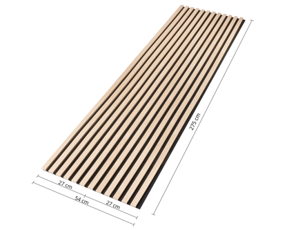 Dekoracyjny Panel Akustyczny SLIM 540 x 2750 mm (zestaw 2 szt. 270 x 2750 mm)