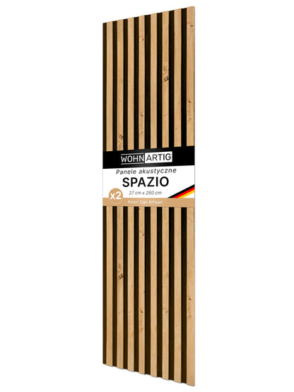 Dekoracyjny Panel Akustyczny SPAZIO 540 mm x 2600 mm (zestaw 2 szt. 270 x 2600 mm)