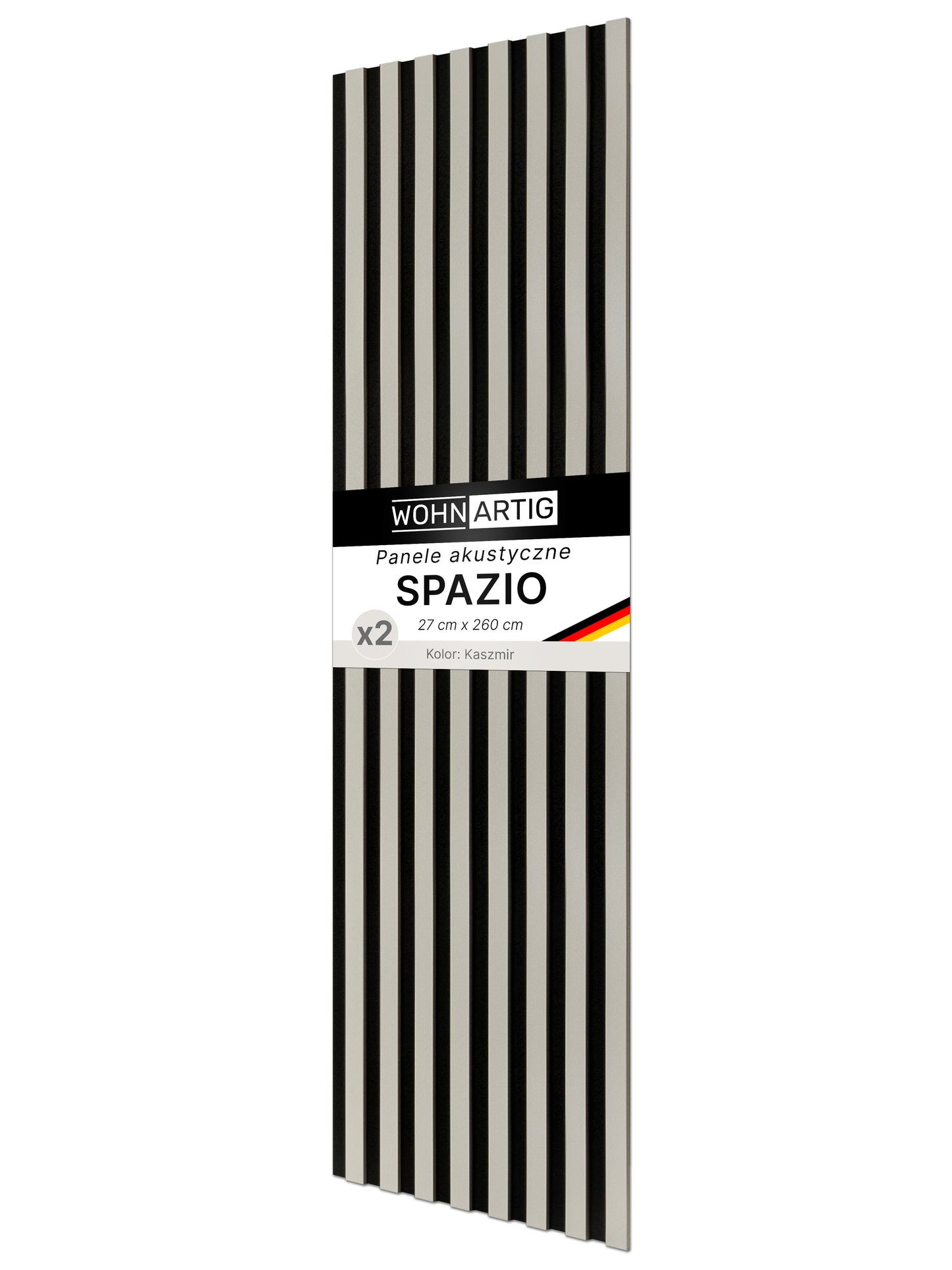 Dekoracyjny Panel Akustyczny SPAZIO 540 mm x 2600 mm (zestaw 2 szt. 270 x 2600 mm)