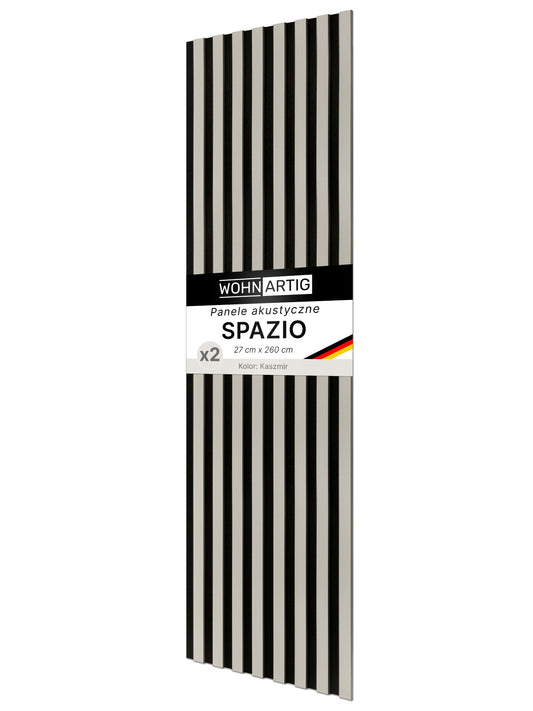 Dekoracyjny Panel Akustyczny SPAZIO 540 mm x 2600 mm (zestaw 2 szt. 270 x 2600 mm)
