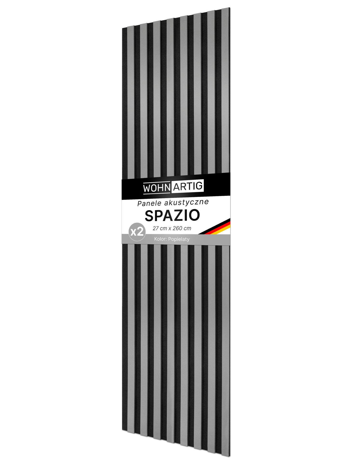 Dekoracyjny Panel Akustyczny SPAZIO 540 mm x 2600 mm (zestaw 2 szt. 270 x 2600 mm)