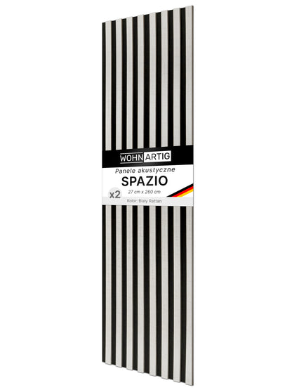 Dekoracyjny Panel Akustyczny SPAZIO 540 mm x 2600 mm (zestaw 2 szt. 270 x 2600 mm)