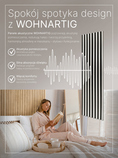 Dekoracyjny Panel Akustyczny SPAZIO 540 mm x 2600 mm (zestaw 2 szt. 270 x 2600 mm)