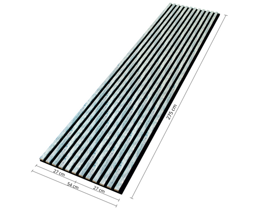 Dekoracyjny Panel Akustyczny WOHNARTIG 540 x 2750 mm (zestaw 2 szt. 270 x 2750 mm)