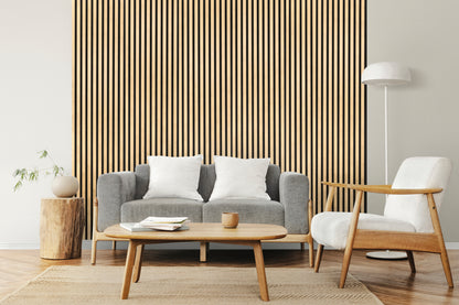 Dekoracyjny Panel Akustyczny SLIM 540 x 2750 mm (zestaw 2 szt. 270 x 2750 mm)