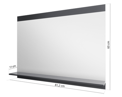 Lustro łazienkowe STELLA 50 cm / 80 cm