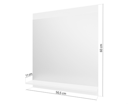 Lustro łazienkowe STELLA 50 cm / 80 cm