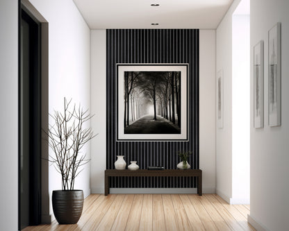 Dekoracyjny Panel Akustyczny NOBLE na szarym filcu 540 x 2750 mm (zestaw 2 szt. 270 x 2750 mm)