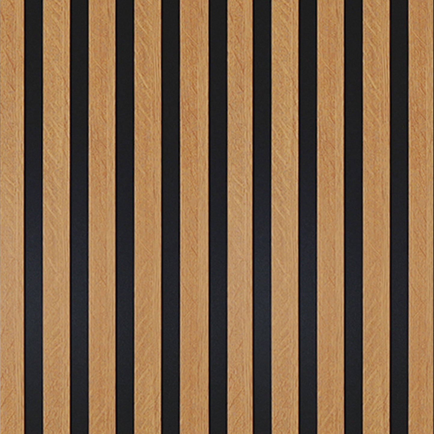 Dekoracyjne Lamele MODULLO na czarnej płycie zestaw 59,5 x 275 cm