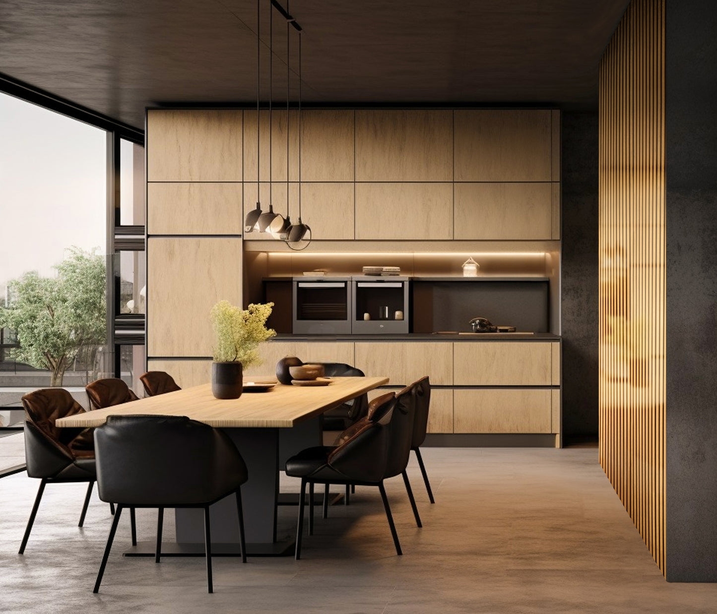 Dekoracyjny Panel Akustyczny WOHNARTIG PREMIUM 540 x 2750 mm (zestaw 2 szt. 270 x 2750 mm)