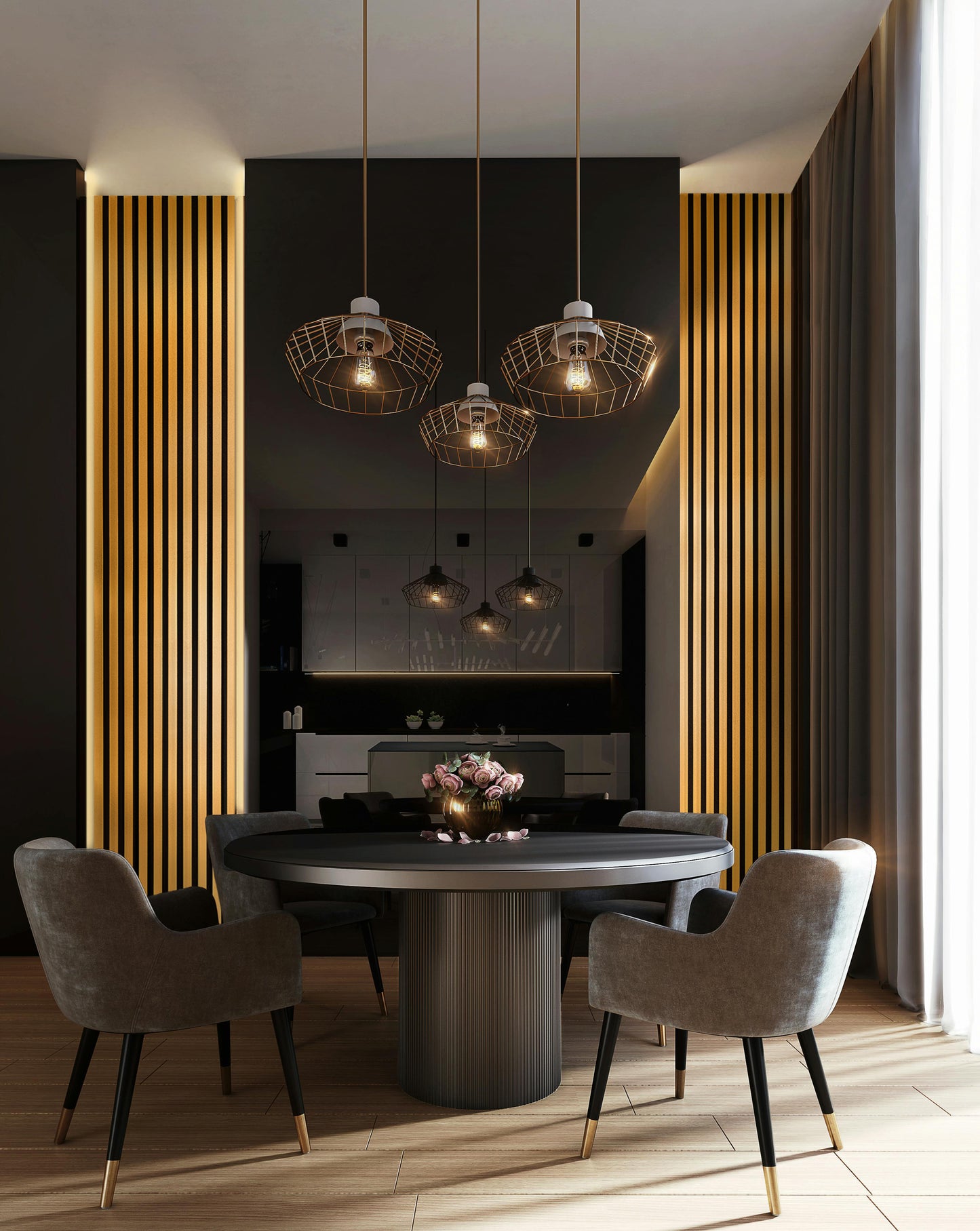 Dekoracyjny Panel Akustyczny WOHNARTIG PREMIUM 540 x 2750 mm (zestaw 2 szt. 270 x 2750 mm)