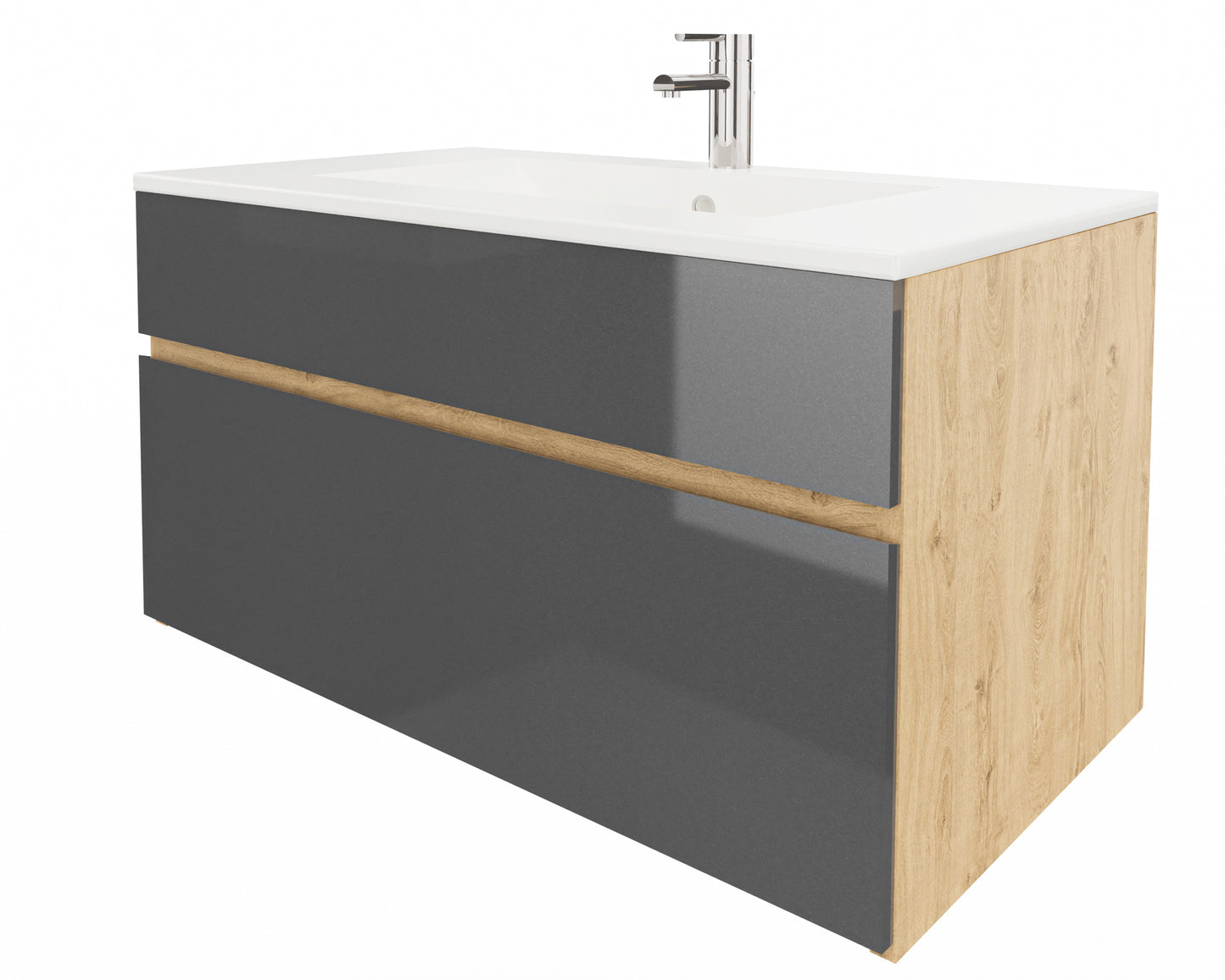 Szafka z umywalką STELLA 50 cm / 80 cm