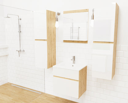 Lustro łazienkowe STELLA 50 cm / 80 cm